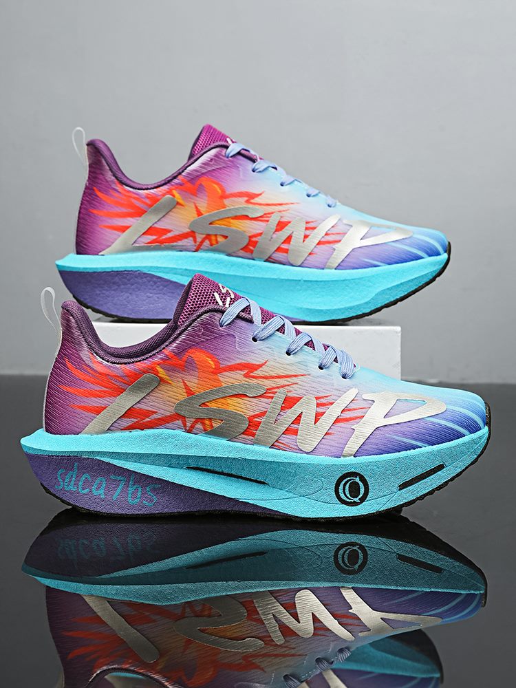 Graphic Print Platform Running Shoe, model M26013, supplied view 4
