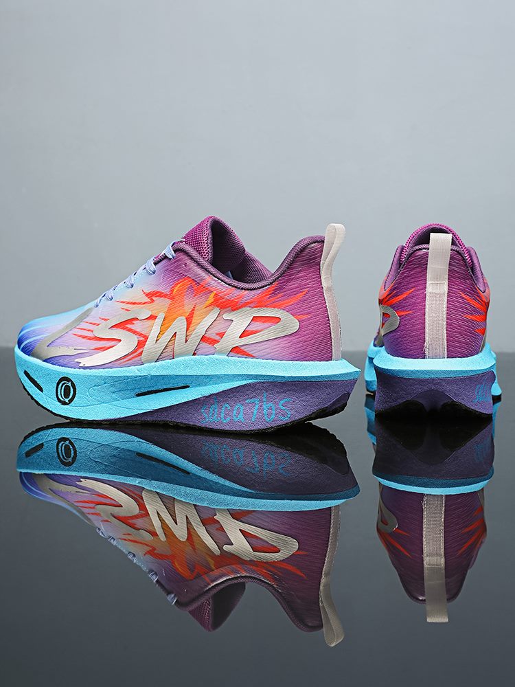 Graphic Print Platform Running Shoe, model M26013, supplied view 7