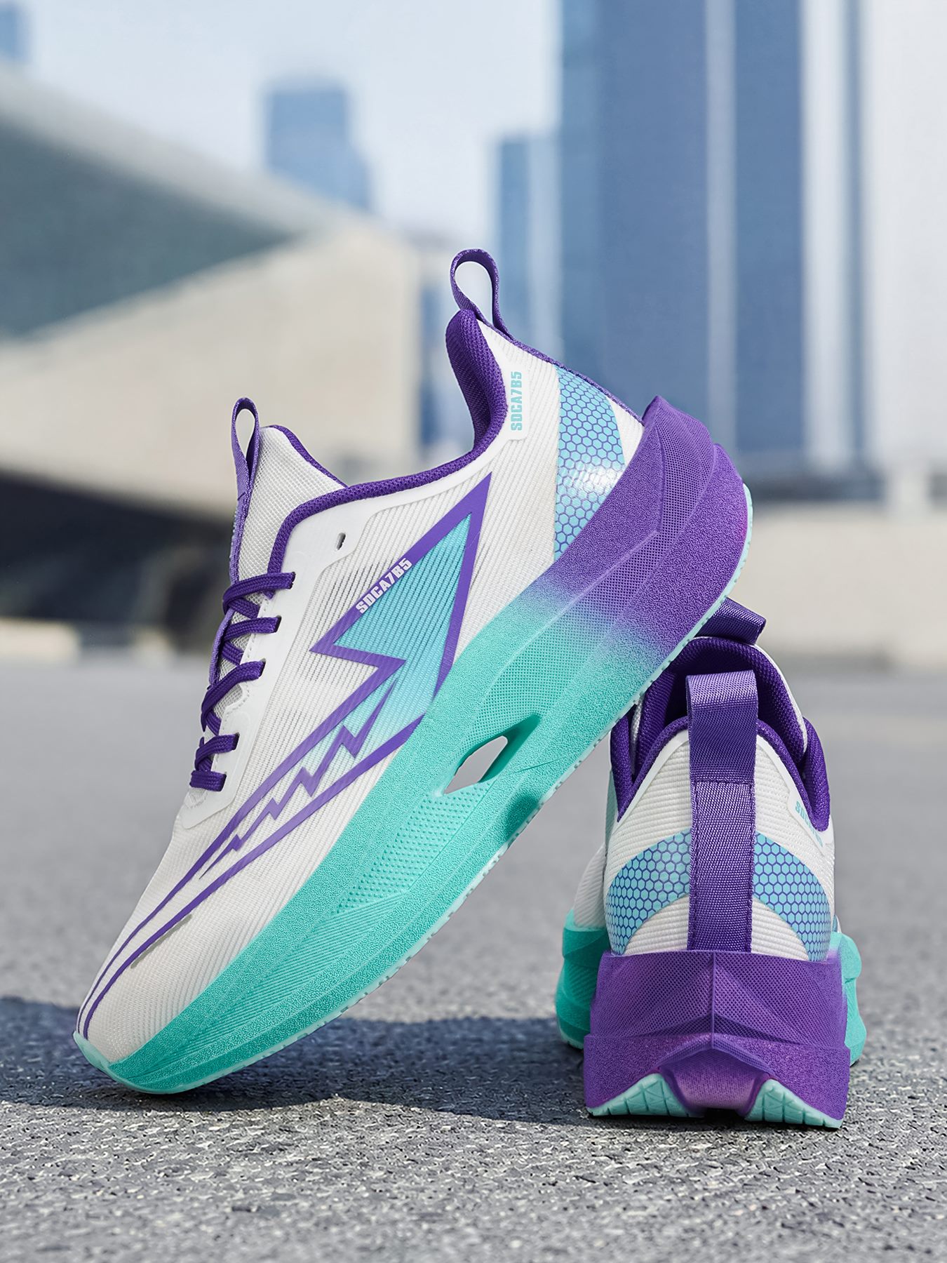 Multi-Color Thick-Sole Road Trainer, model M26023, supplied view 6