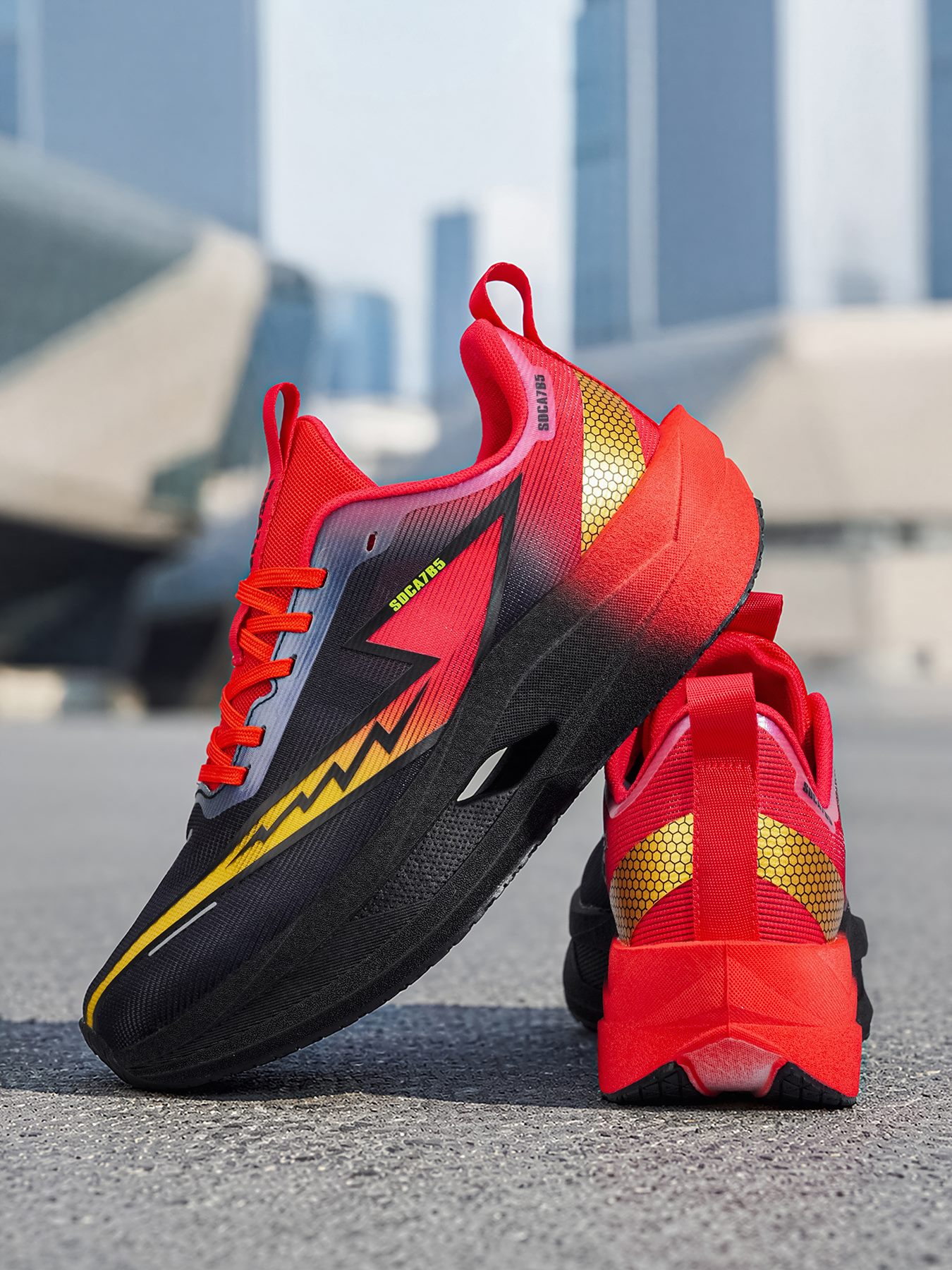 Multi-Color Thick-Sole Road Trainer, model M26023, supplied view 8